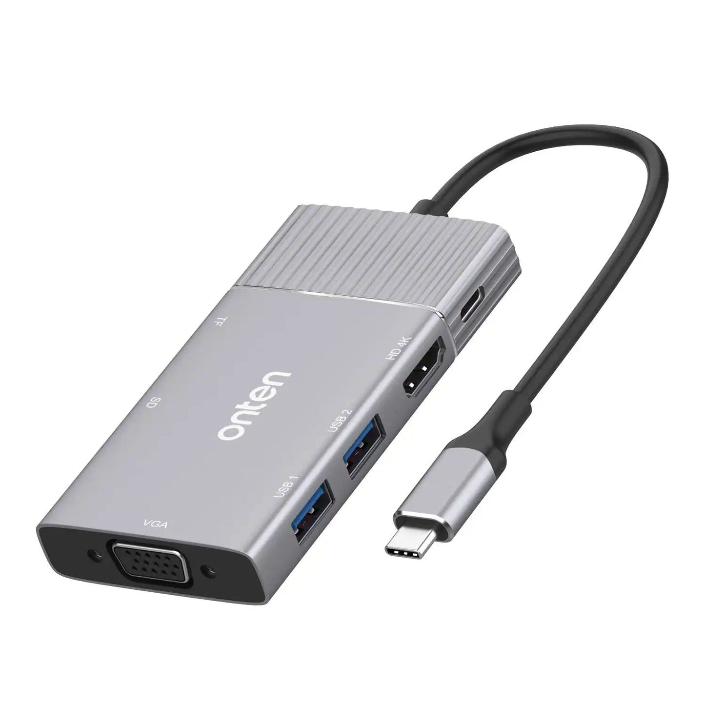 Onten 8 In 1 Multifunction HUB Converter Dock Station - OT-95113