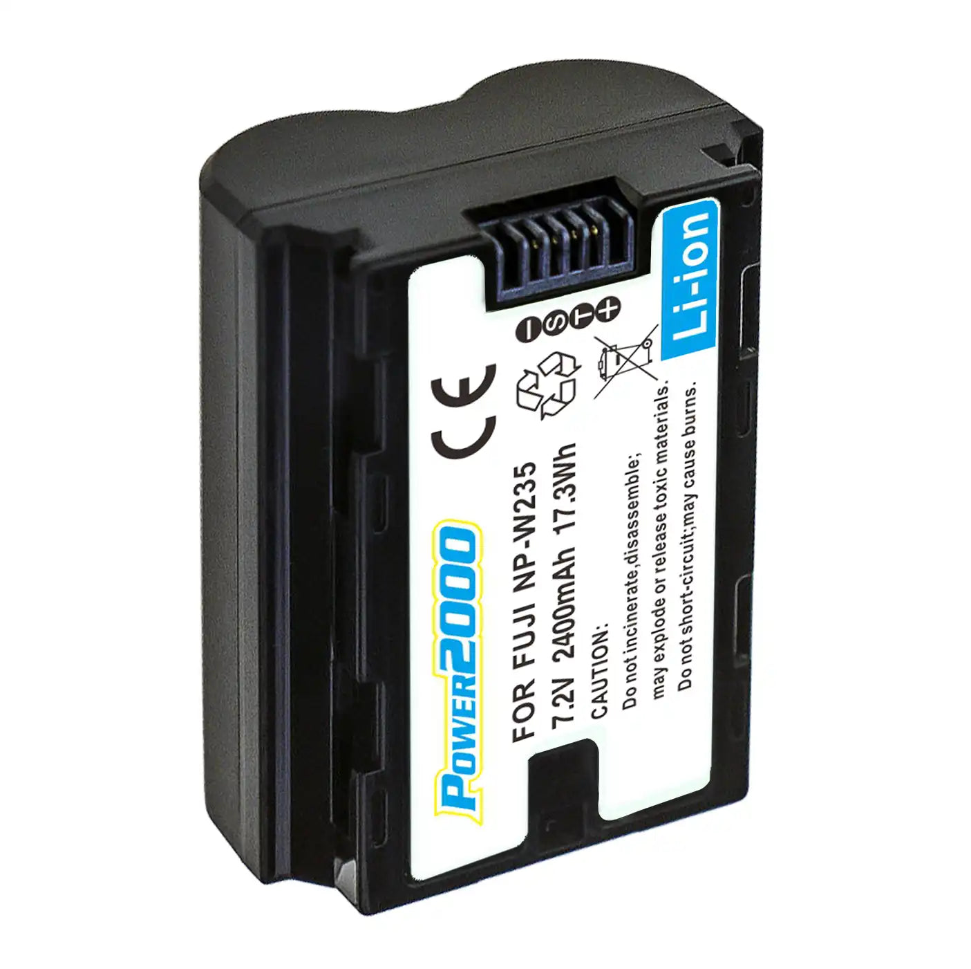 Proflash - Power 2000 Fuji NP-W235 Compatible Lithium-Ion Battery Pack (7.2V - 2400 mAh) - 12141