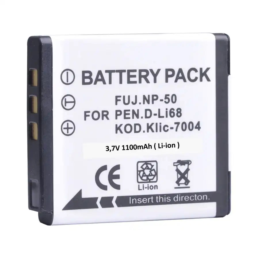 Proflash - Power 2000 Fuji NP-50 Compatible Lithium-Ion Battery Pack (3.7V - 1100 mAh) - 12145