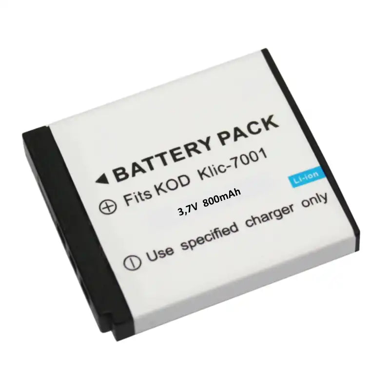 Proflash - Power 2000 Kodak KLIC-7001 Compatible Lithium-Ion Battery Pack (3.7V - 800 mAh) - 12165