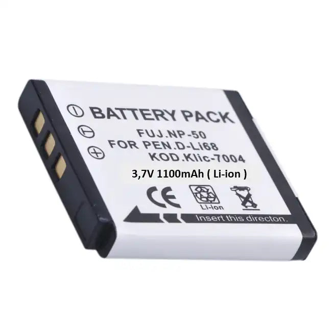 Proflash - Power 2000 Kodak KLIC-7004 Compatible Lithium-Ion Battery Pack (3.7V - 1100 mAh) - 12167