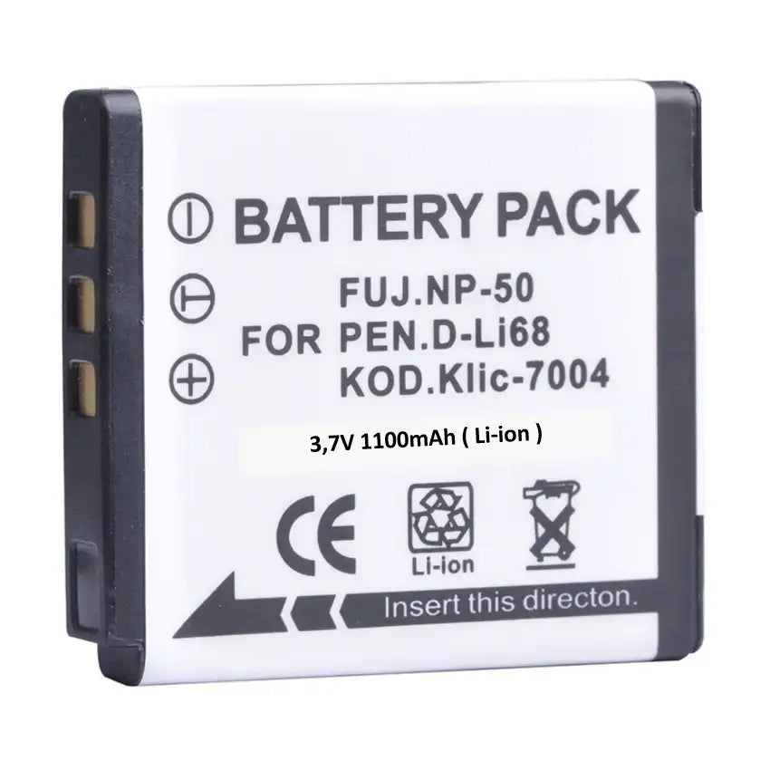 Proflash - Power 2000 Kodak KLIC-7004 Compatible Lithium-Ion Battery Pack (3.7V - 1100 mAh) - 12167