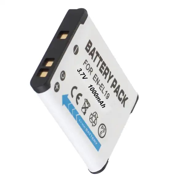 Proflash - Power 2000 Nikon EN-EL19 Compatible Lithium-Ion Battery Pack (3.7V - 1000 mAh) - 12242