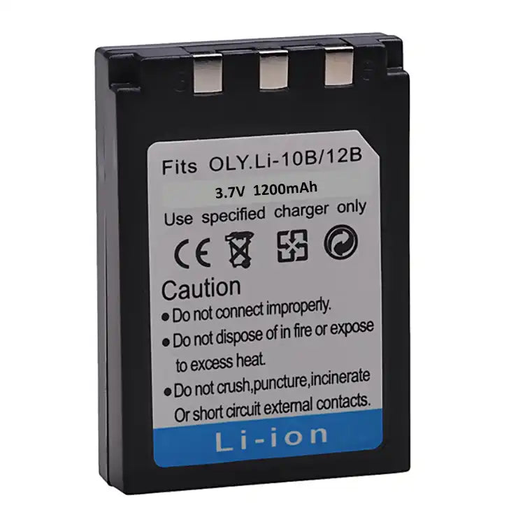 Proflash - Power 2000 Olympus Li-10B Li-12B Compatible Lithium-Ion Battery Pack (3.7V 1200 mAh) 12245