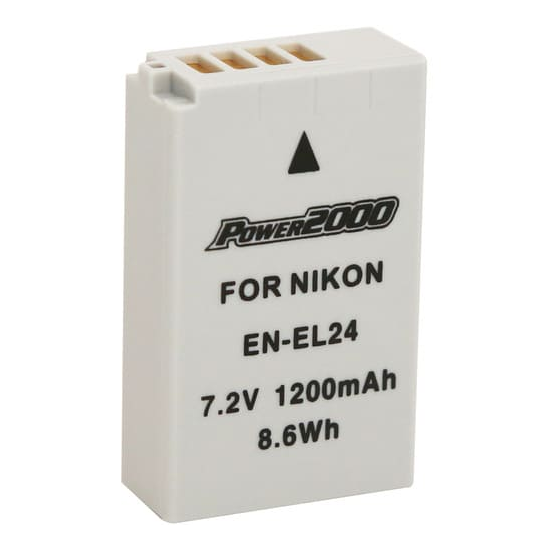 Proflash - Power 2000 Nikon EN-EL24 Compatible Lithium-Ion Battery Pack (7.2V - 1200 mAh) - 12271