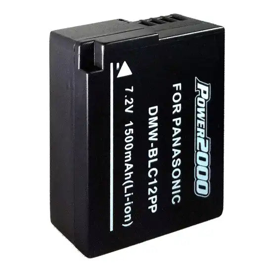 Proflash - Power 2000 Batterie lithium-ion compatible Panasonic DMW-BLC12 (7,2 V - 1500 mAh) - 12293