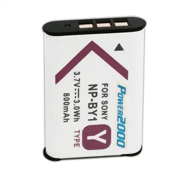 Proflash - Power 2000 Sony NP-BY1 Compatible Lithium-Ion Battery Pack (3.7V 800mAh). 12333