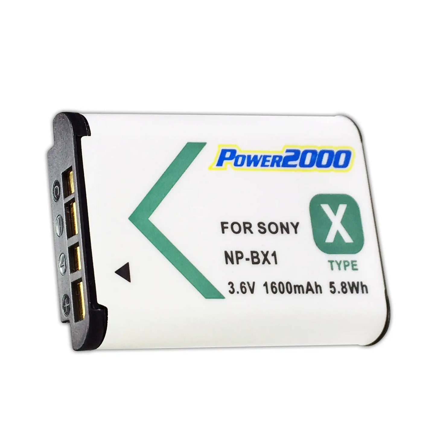 Proflash - Power 2000 Sony NP-BX1 Compatible Lithium-Ion Battery Pack (3.6V 1600mAh). 12335