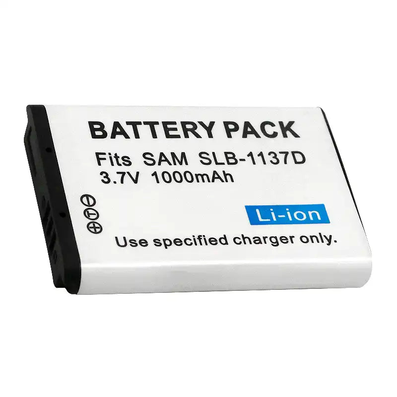 Proflash - Power 2000 Samsung SLB-1137D Compatible Lithium-Ion Battery Pack (3.7V 1100mAh). 12342