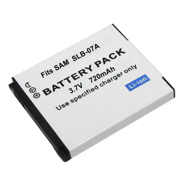 Proflash - Power 2000 Samsung SLB-07A Compatible Lithium-Ion Battery Pack (3.7V 720 mAh). 12346