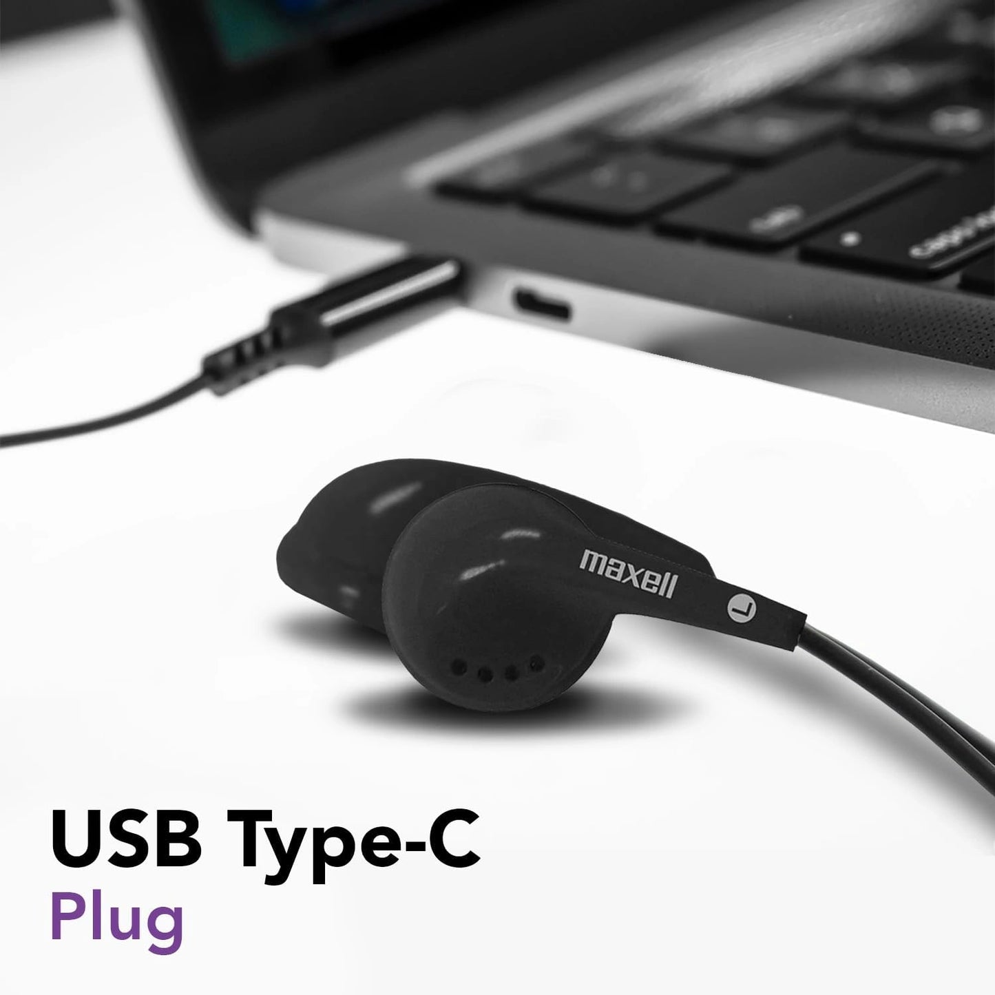 Wired USB-C Earphones with Mic – Clear Audio, Instant Connection