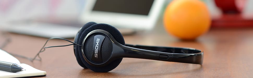 Koss KPH7k Portable On-Ear Headphone Lighteight - Black 194994