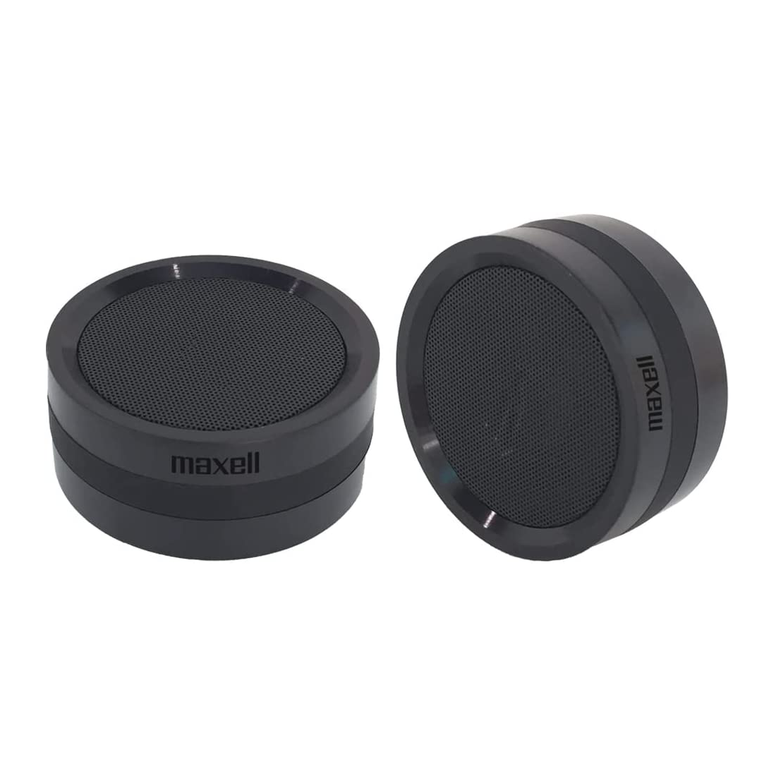 Maxell True Wireless Twin Speakers – Rubberized with Bluetooth 5.0 and Micro-SD Slots - 199271