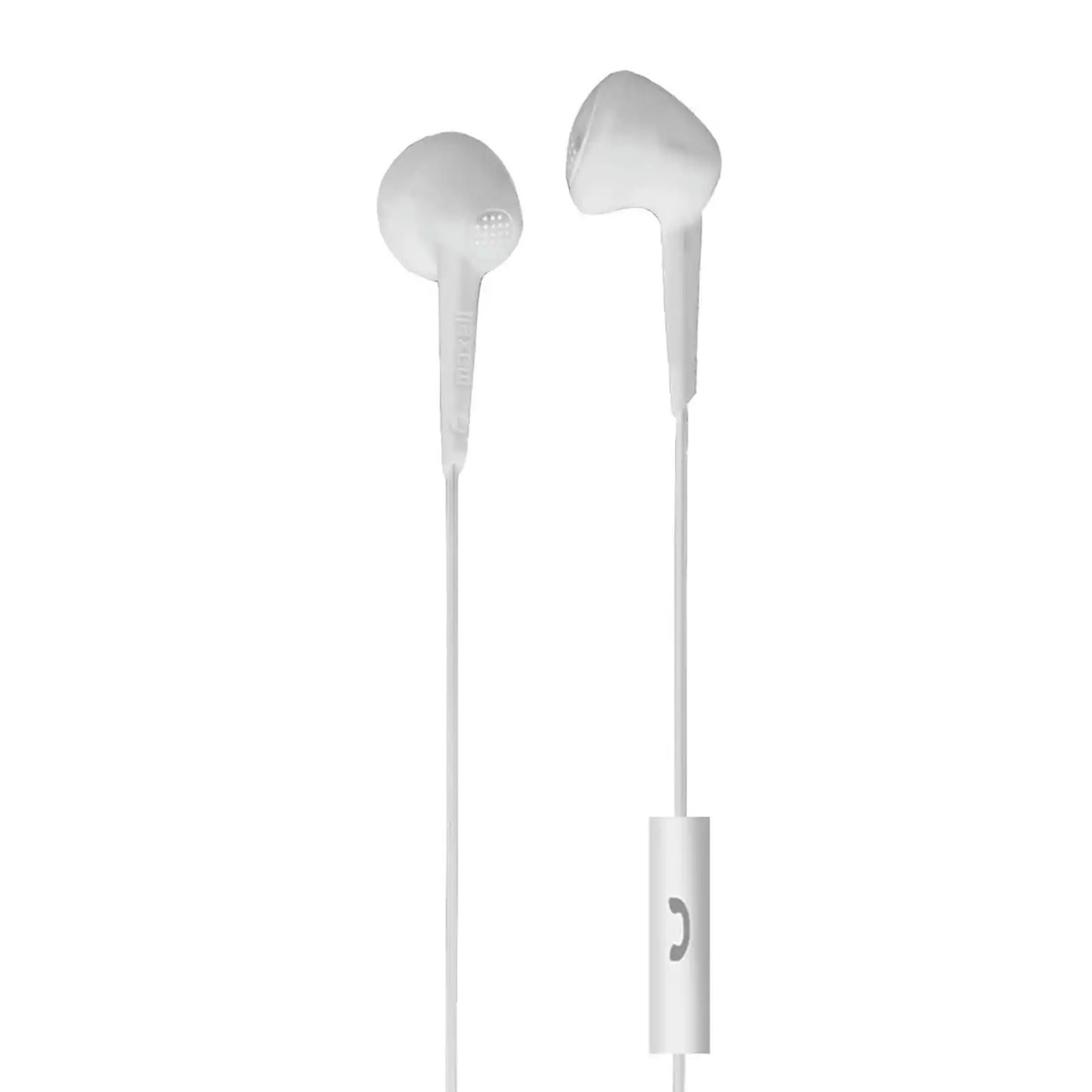 Maxell Jelleez Earbuds With-Micro – White - 199728