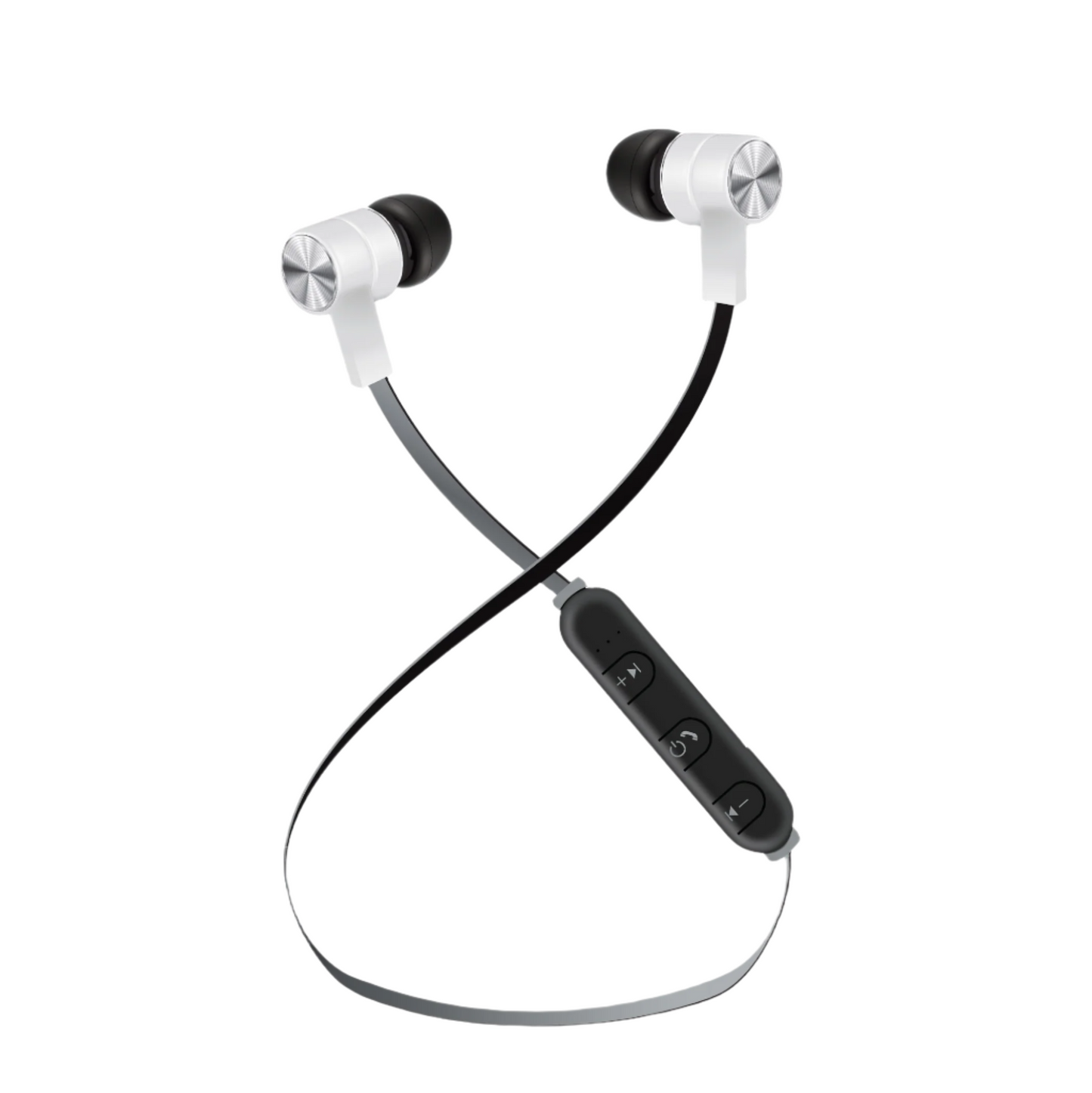 Maxell Bass 13 Wireless Earbuds Bluetooth with Mic White Volume Control - 199746