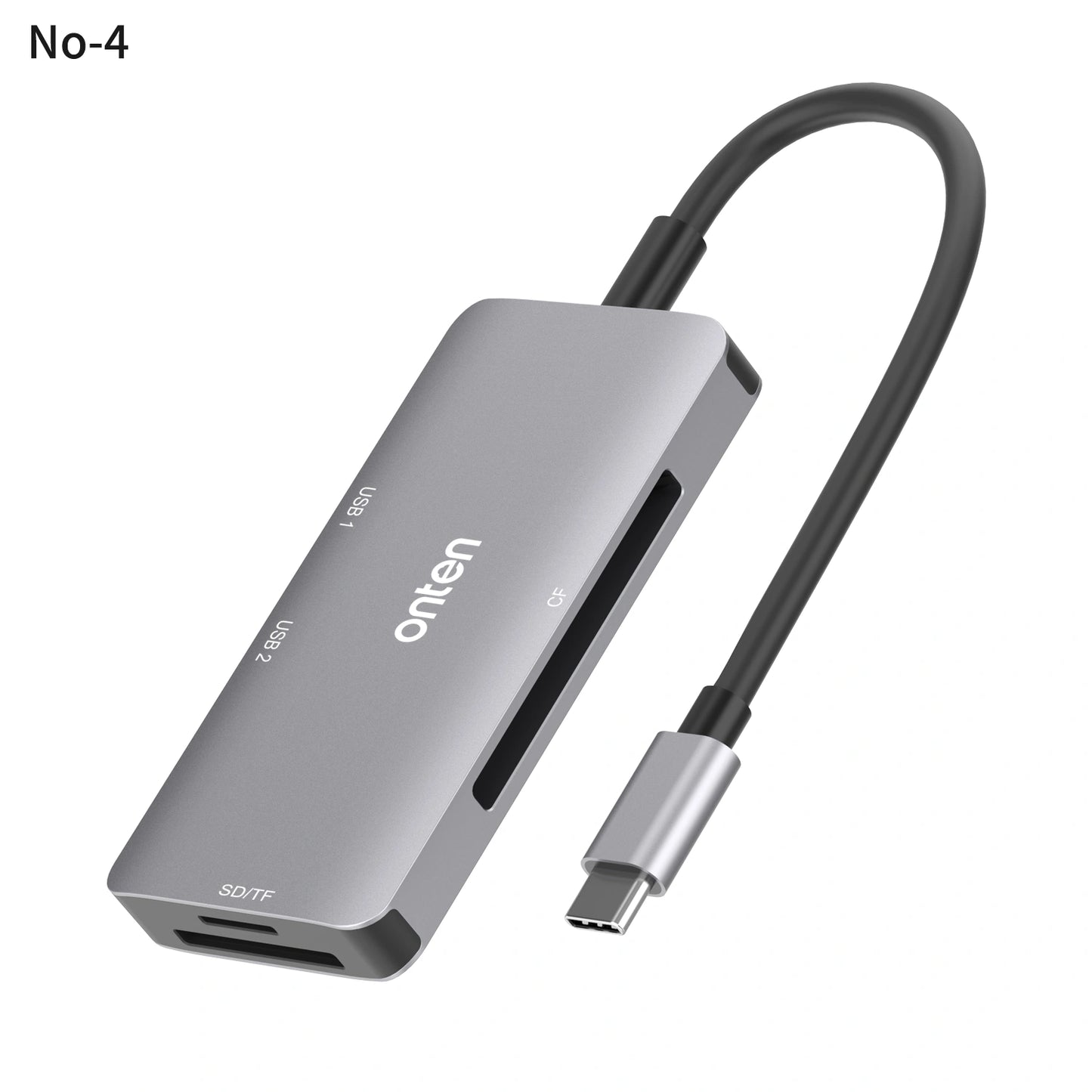 Onten Multifunction Hub Card Reader Dock Station USB-C To CF/SD/Micro-SD With 2 x USB3.0 Port