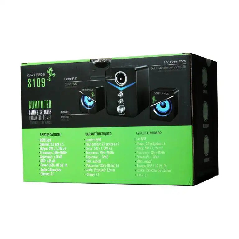 DART FROG S109 Computer Speakers with Subwoofer - 53648