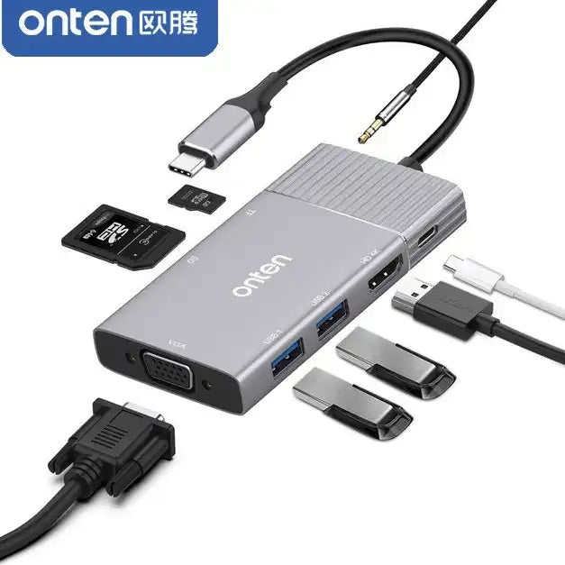 Onten Type-C Hub USB Multifunction Dock Station