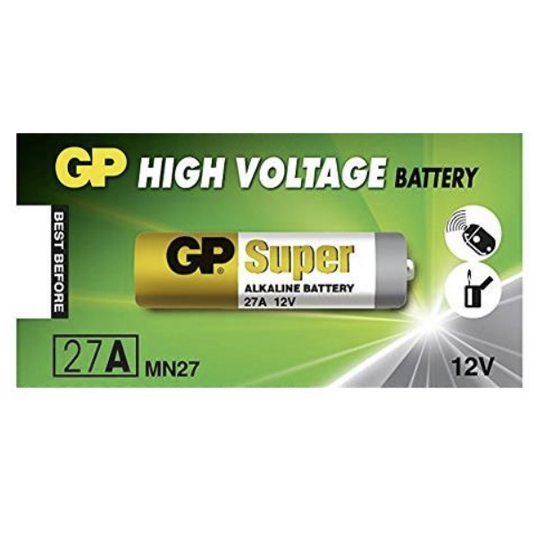 GP 27-A Alkaline Battery 12V Paquet de 5 - 723500