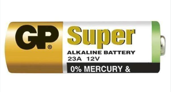 Pile alcaline GP 23-A 12 V, lot de 5 - 761040-MA