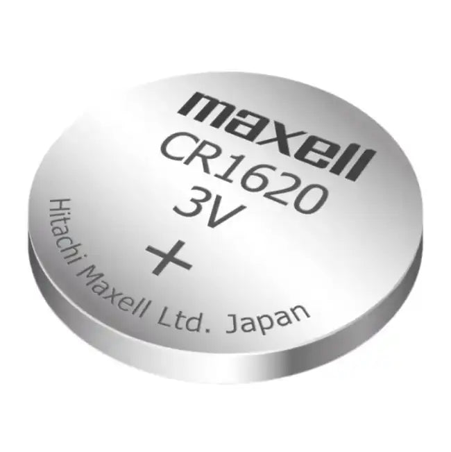 Maxell CR-1620 Piles au Lithium 3V ( 5 Piles Bouton par Cartes )