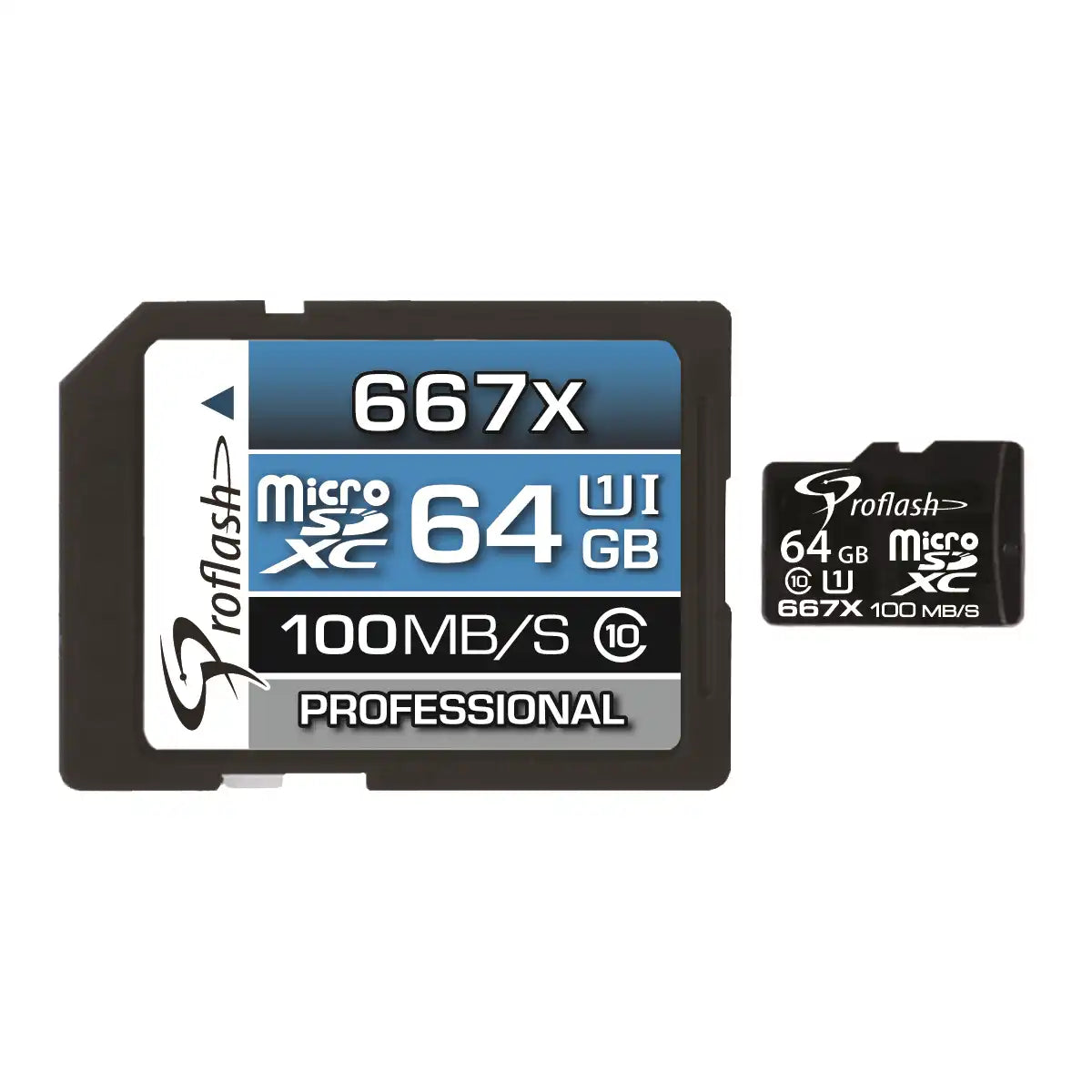 Proflash Memory Card Micro-SDHC 32GB Class 10 UHS-I U1 100 MB/s With Adapter / 8005