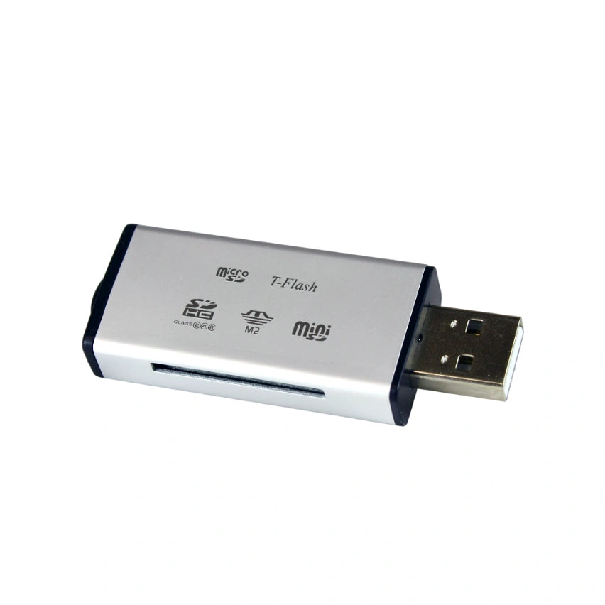 Ridata Card Reader USB2,0 Multi-Slot Micro-SD,SD,Mini SD