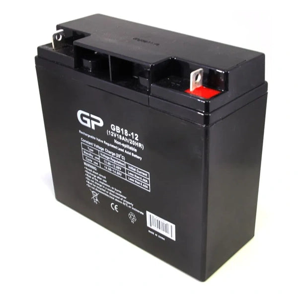 Batterie au plomb-acide scellée GP GB18-12 – 12 V 18 Ah (20 h)