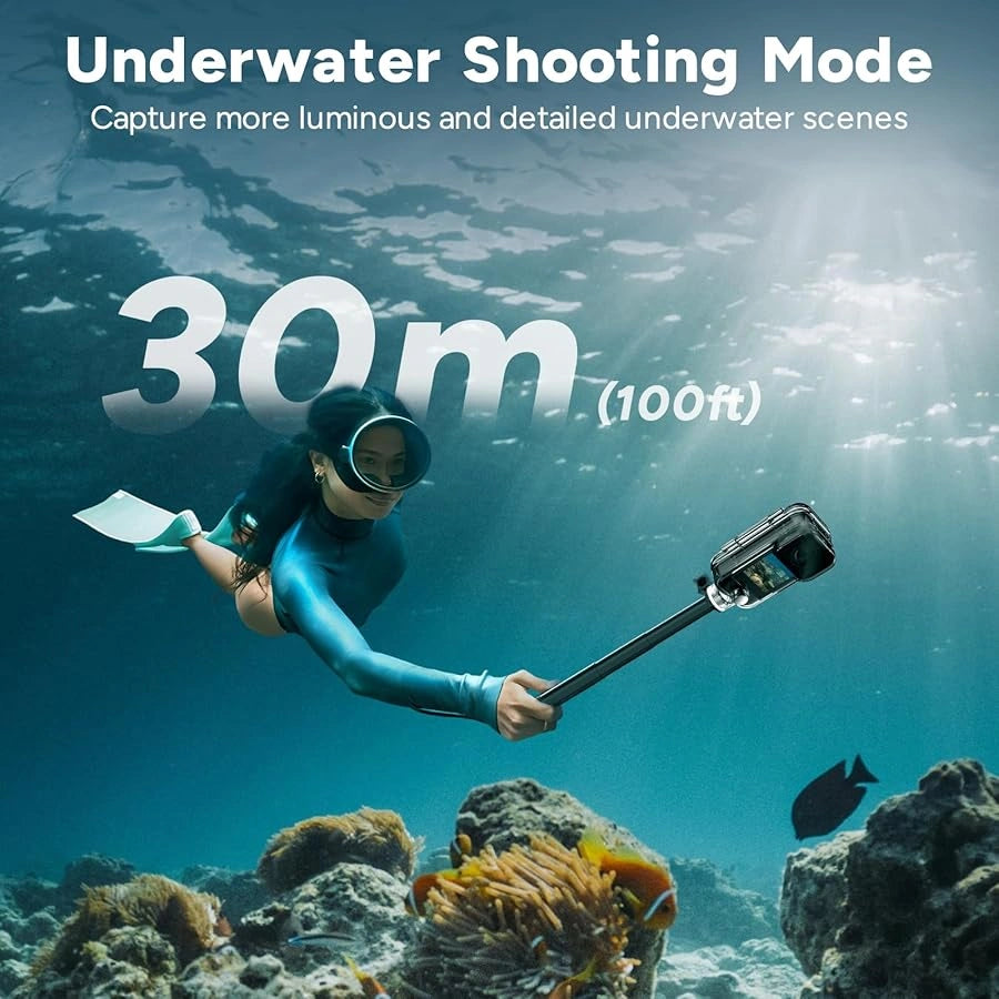 SJCAM C300 Action Camera – 4K Ultra HD, Waterproof 98ft, Long Battery Life, & Stabilization system