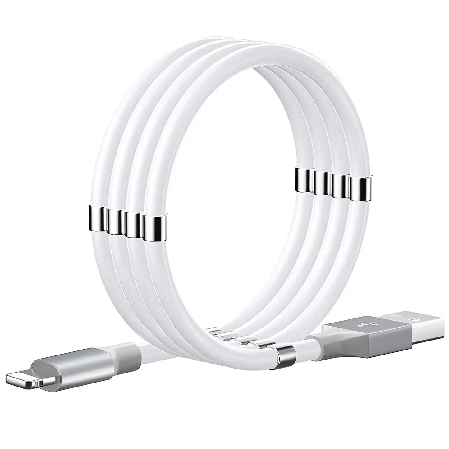 Magnetic USB-A to Lightning Cable - 1M (3.3FT)