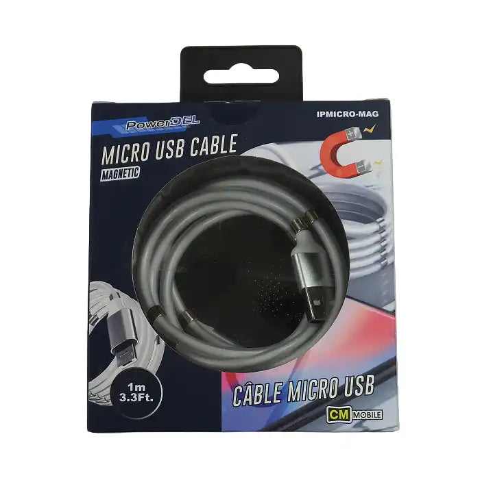 Cable Magnetic USB-A to Micro USB (1m/3.3ft)