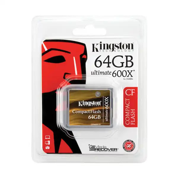 Kingston Compact Flash CF/64GB-U3 600X Ultimate  CF/64GB-U3