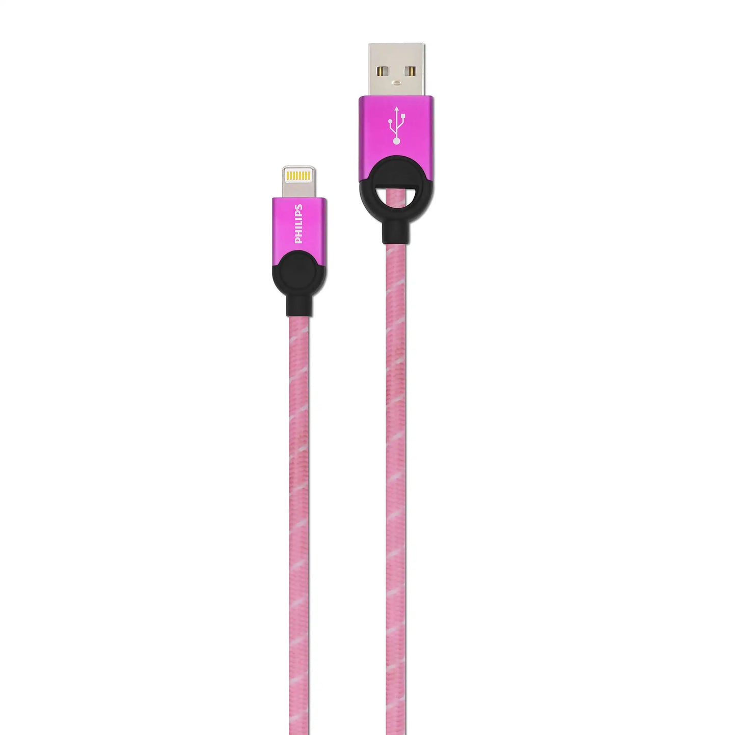 Philips USB to Lightning Cable - 1.2M (3.9FT) Pink | Model DLC2608R/97