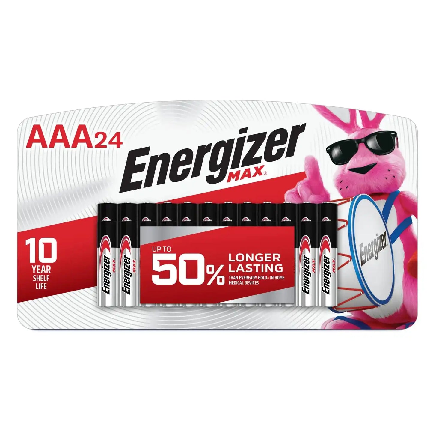 Energizer MAX Alkaline AAA Batteries | Pack of 24 (Model: E92BP-24).