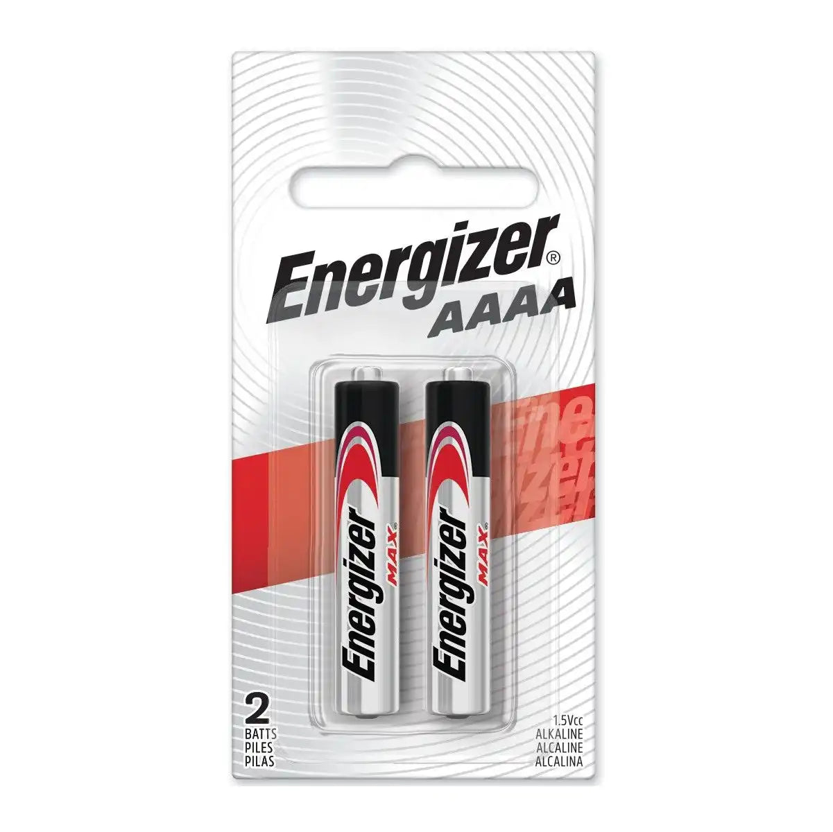 Energizer AAAA Alkaline Batteries | Pack of 2 (Model: E96BP-2).