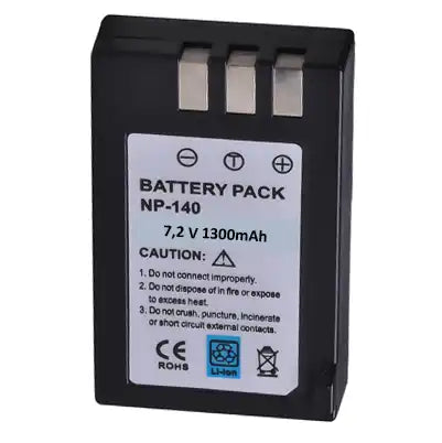 Proflash - Power 2000 Fuji NP-140 Compatible Lithium-Ion Battery Pack (7.2V - 1300 mAh) - 12156