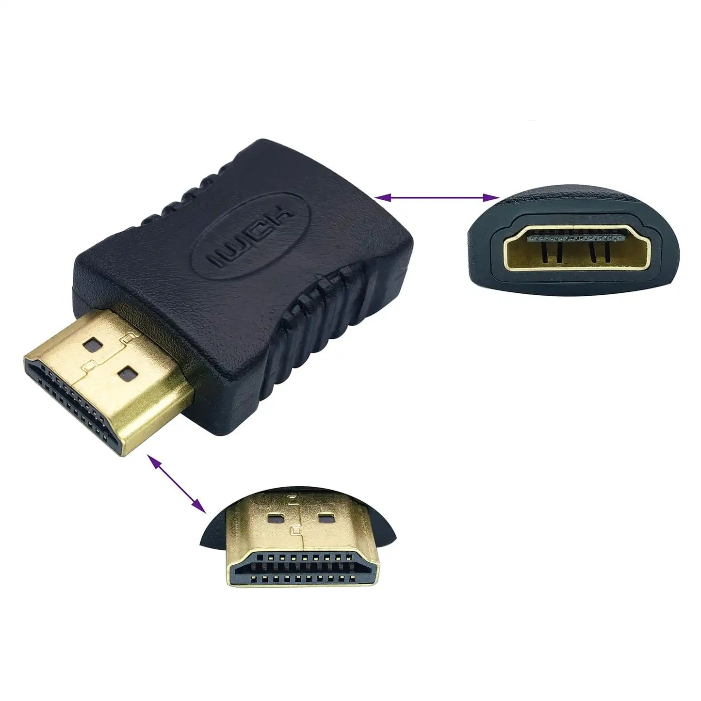 Onten HDMI Male to Female Adapter Connector - HD710