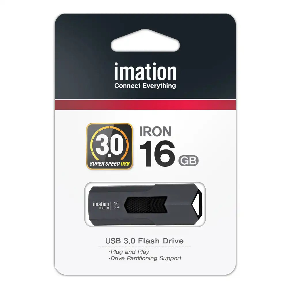 Imation USB Flash Drive Series Iron 3.0 16GB Grey - KR03020021
