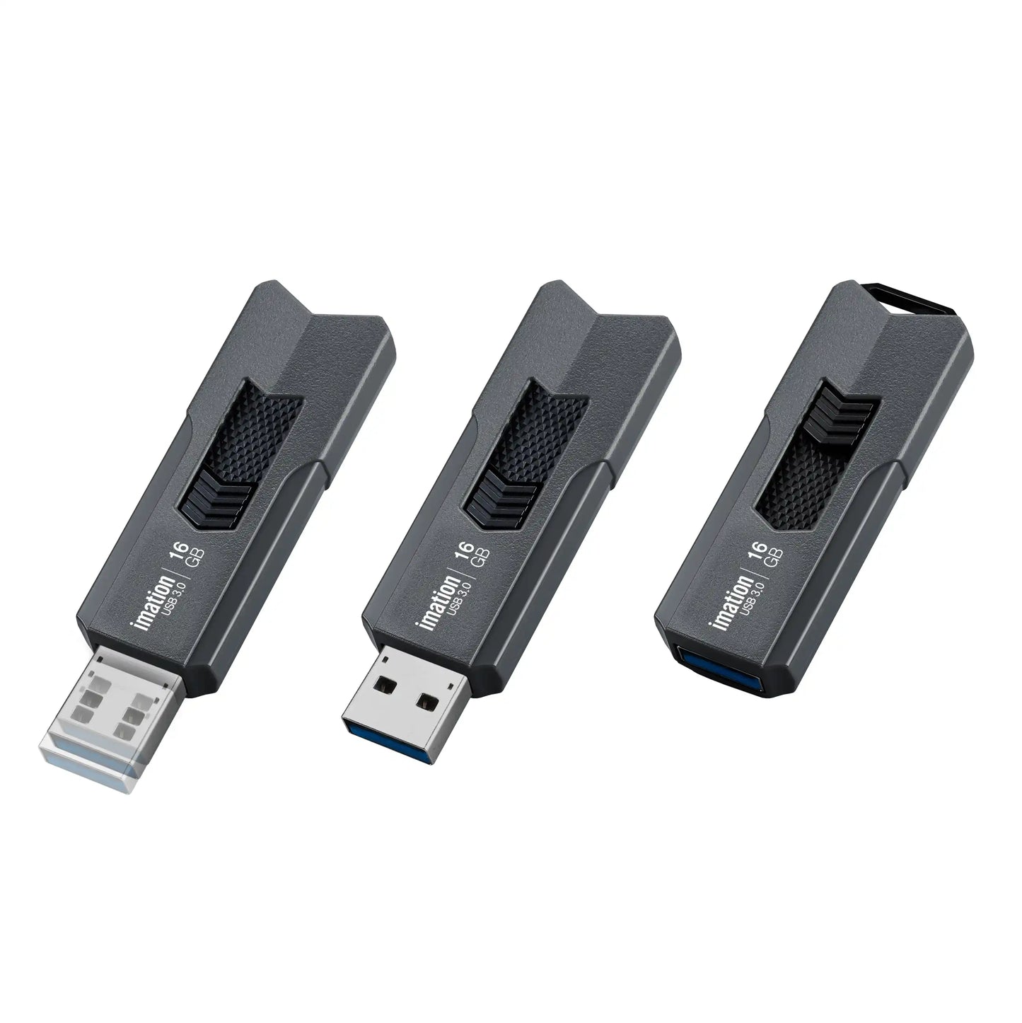 Imation USB Flash Drive Series Iron 3.0 16GB Grey - KR03020021