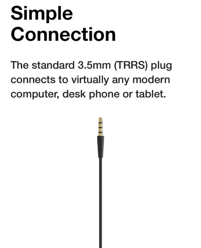 Casque léger Koss UR10i, noir, microphone, prise jack 3,5 mm - 184515