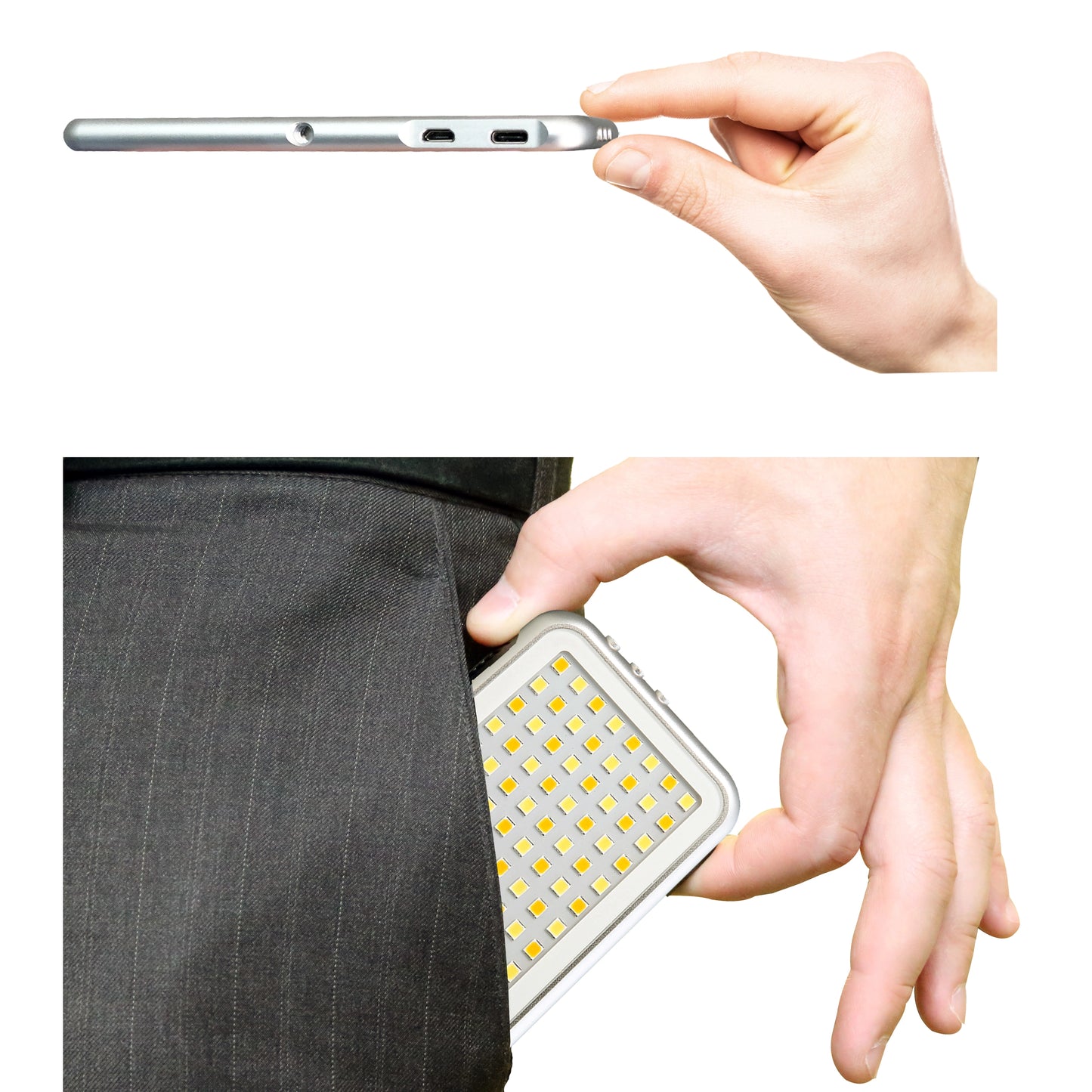 LED-112 Micro Series Digital LED Photo & Video Light For Cameras and Smart Phones