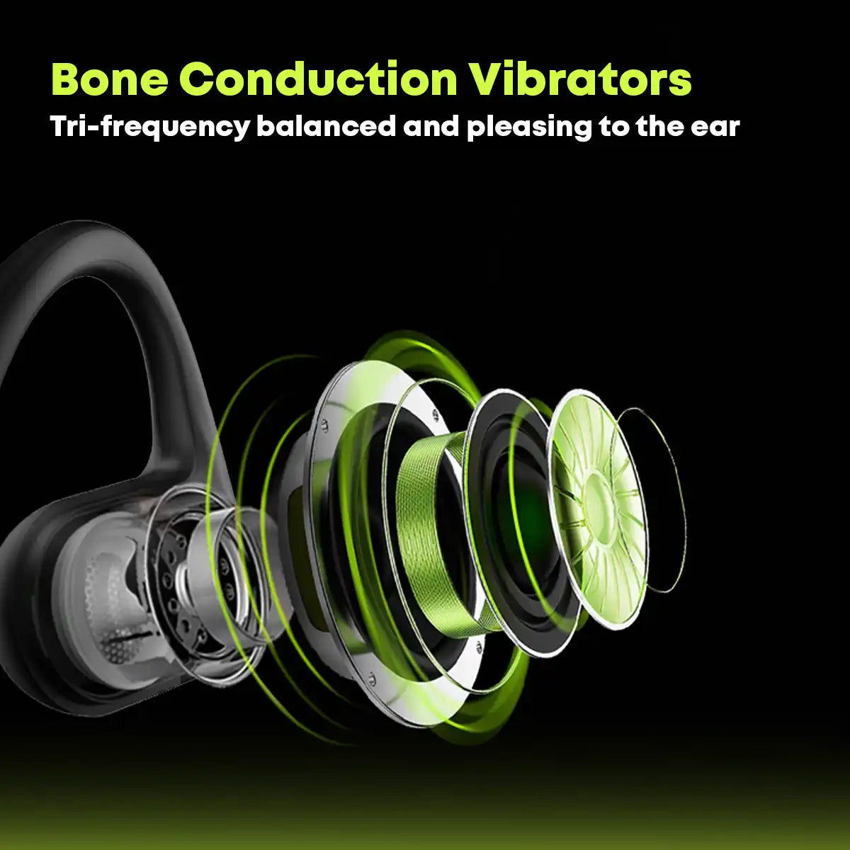 “Langsdom BE17 Open Ear Bone Conduction Headphones – IPX8 Waterproof, 32GB Memory, Bluetooth 5.4, Touch Control
