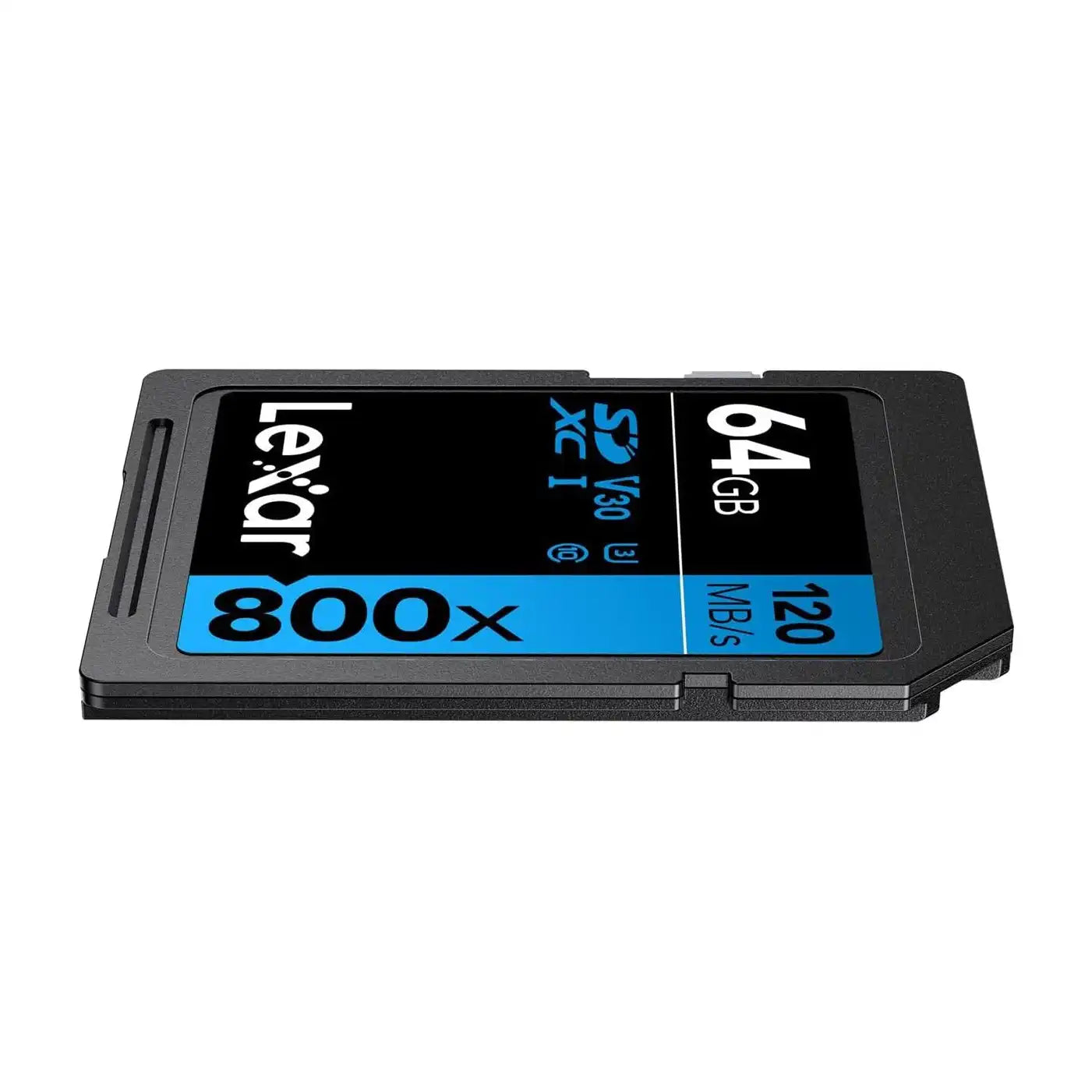 Lexar 64GB High-Performance 800x UHS-I SDHC Memory Card (BLUE Series) / LSD0800064G-BNN