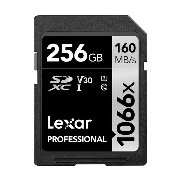 Lexar Professional 1066x 64GB SDXC  UHS-I U3 C10 V30 Memory Card ( Silver Series)  LSD1066064G-BNNNG