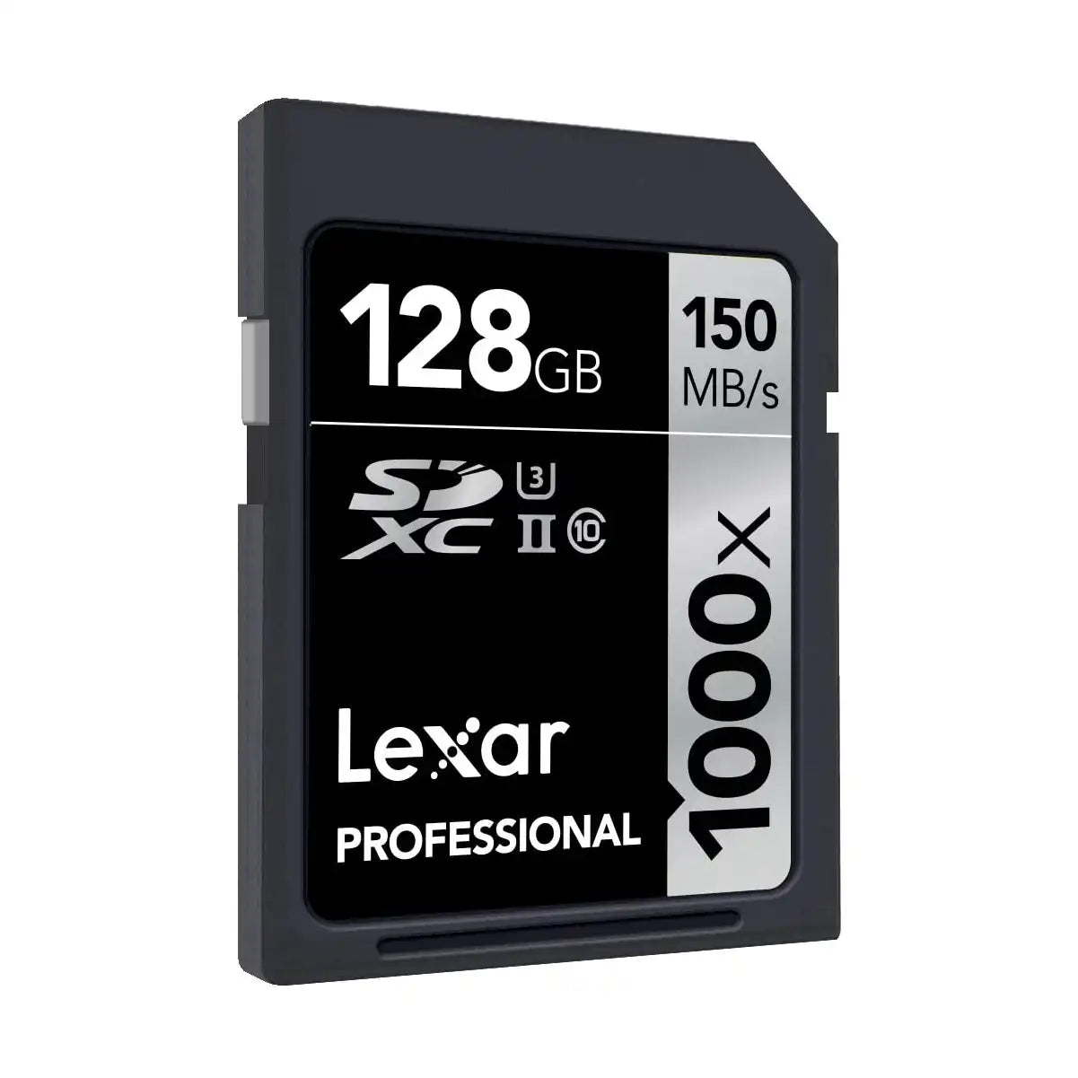 Lexar Professional 1000x 128GB SDXC  UHS-II U3 C10 V60 Memory Card   /  LSD128CRBAP1000