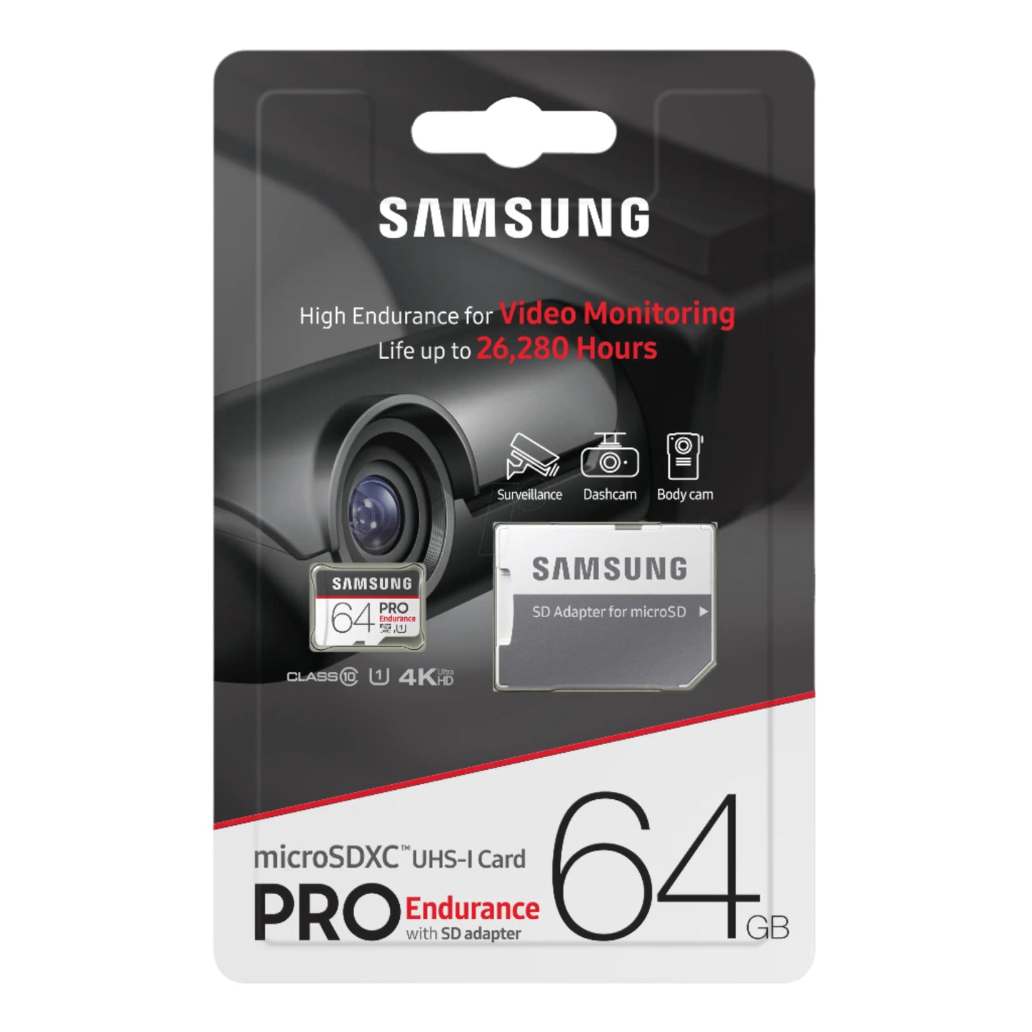 Samsung Pro Endurance Micro SDXC Card 64 GB Memory Card UHS-I  /   MB-MJ64GA/APC