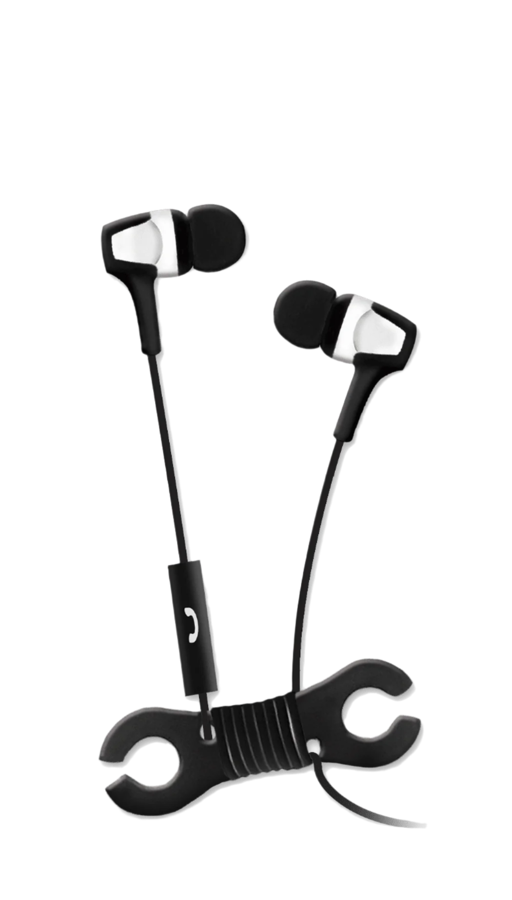 Maxell Mega Trio Earbuds Black / White Color With Micro - 199818