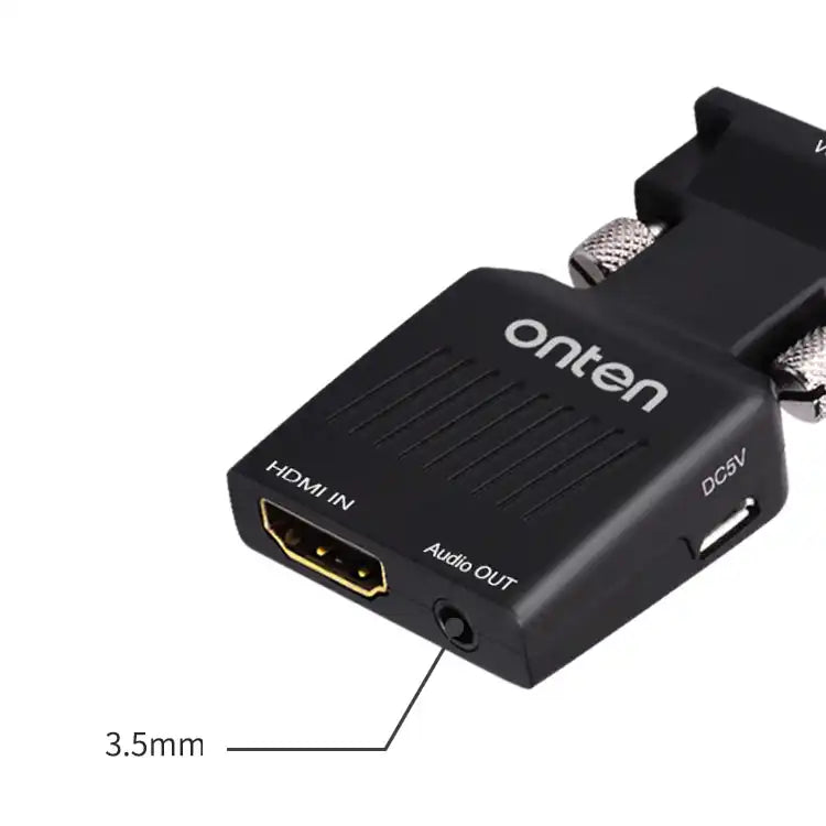 HDMI TO VGA Adapter with Audio - OTN-7557