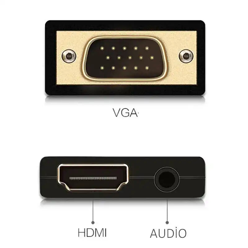 HDMI TO VGA Adapter with Audio - OTN-7557