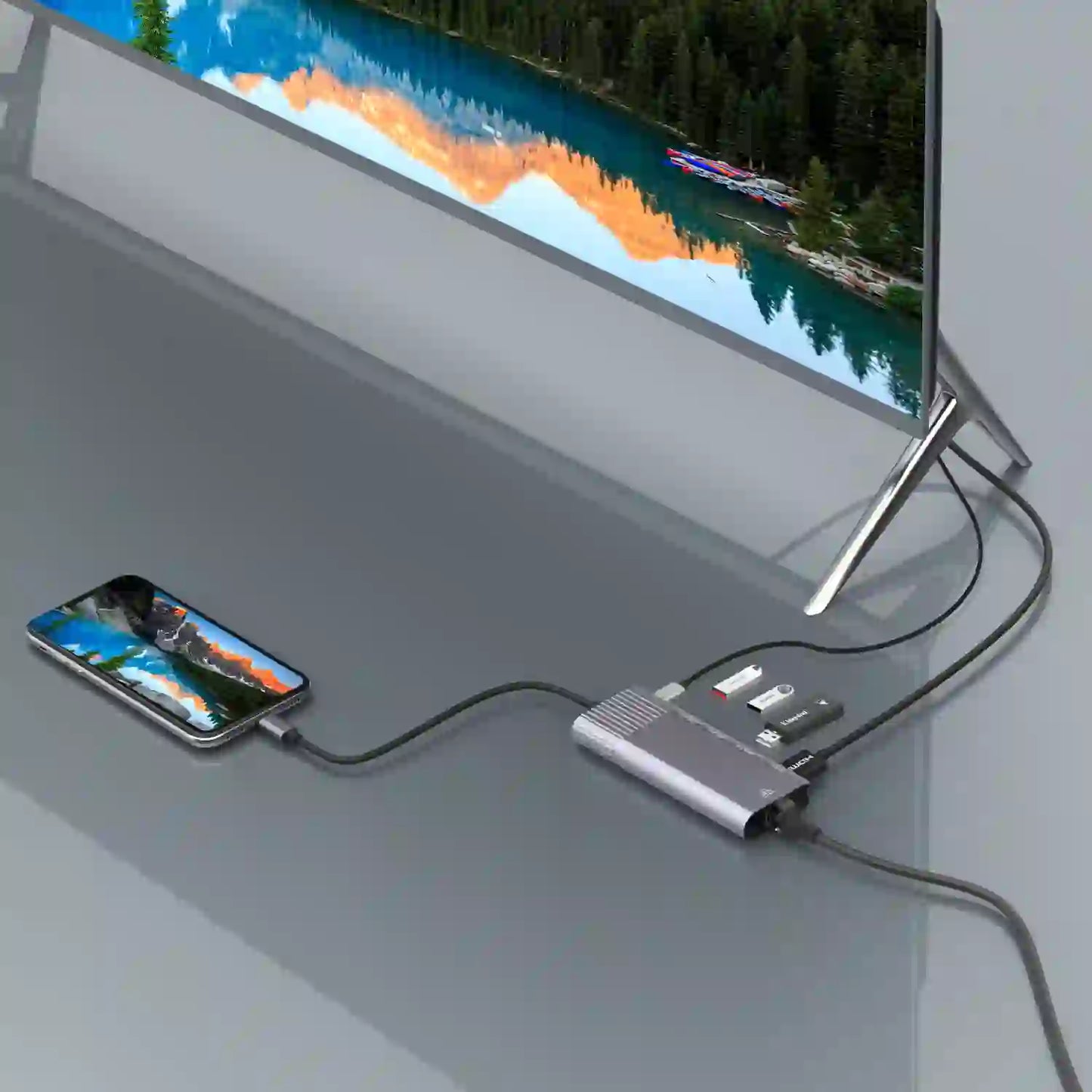 Onten Lightning - Multifunction Hub 6 in 1